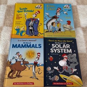 Dr. Seuss Fun Facts Book Collection - new bundle